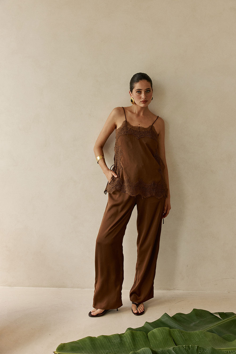 Amalia Pants - Chocolate