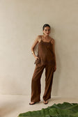 Amalia Pants - Chocolate