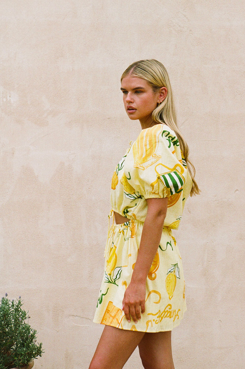 Milo Mini Dress - Yellow