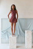 SAMPLE-Kapri Dress - Merlot