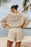 Harlie Shorts - Cream