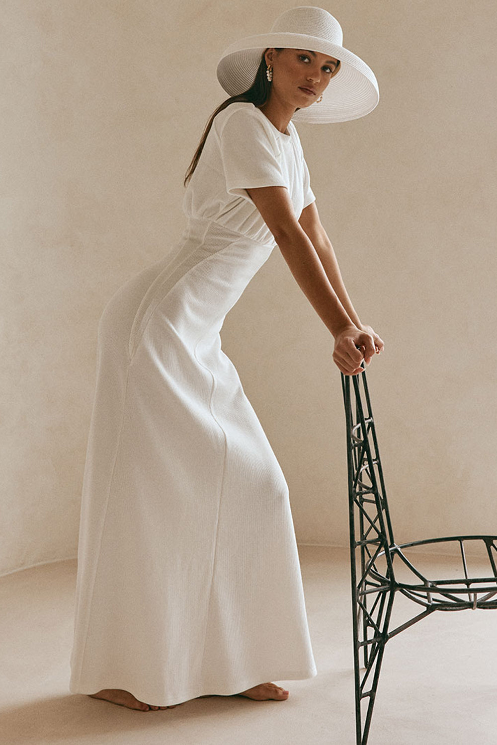 Gizelle Dress - White