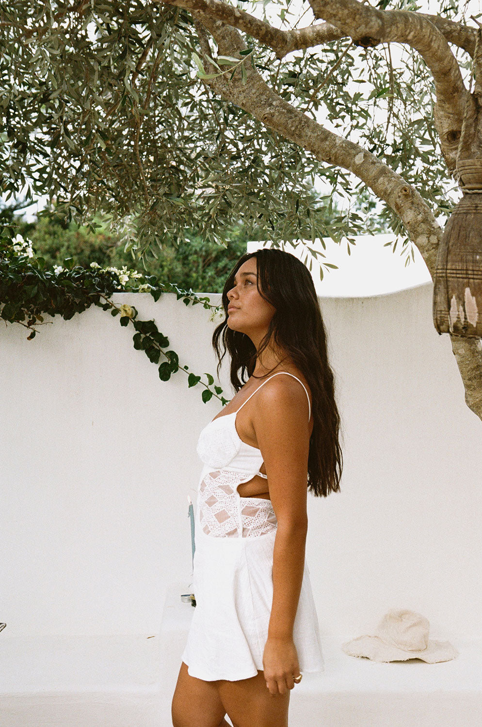 Shevana Mini Dress - White