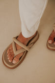 Vivian Sandals - Camel