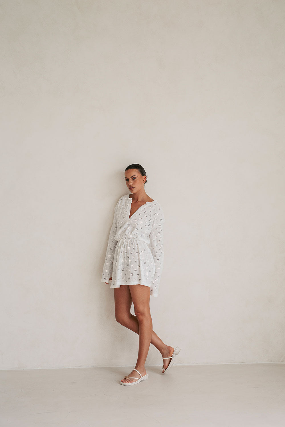 Berkley Mini Dress - White