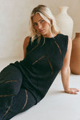Josiah Knit Top - Black