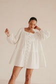 SAMPLE-Palmer Dress - White