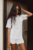 SAMPLE-Leah Top - White