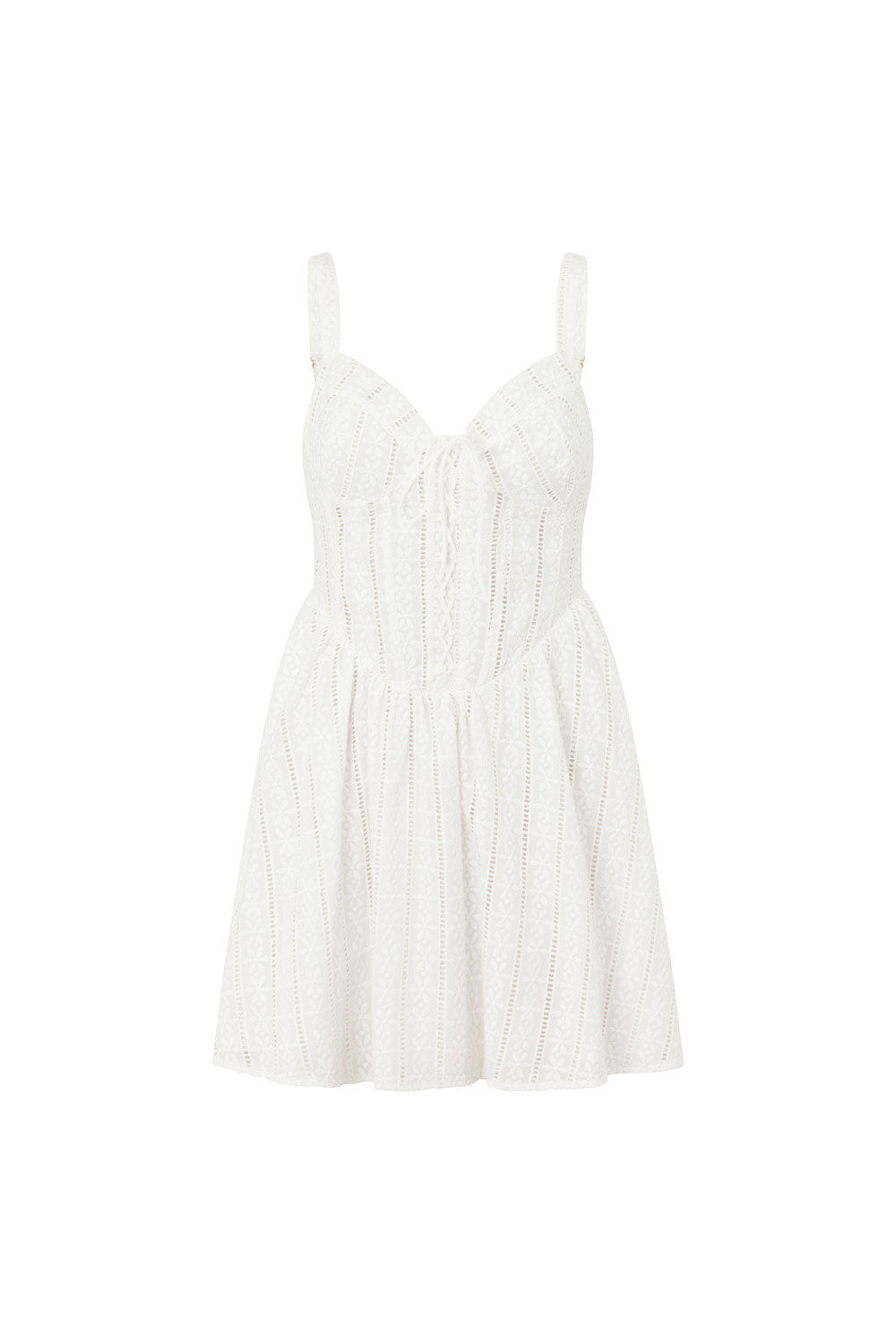 Laurenne Mini Dress - White