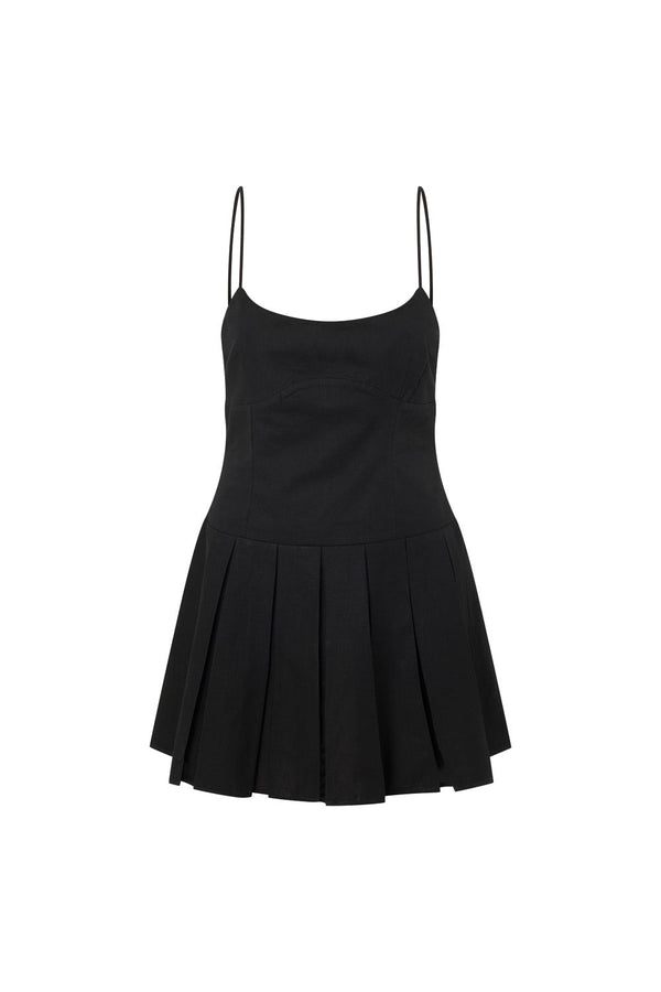 Angelica Mini Dress - Black