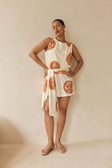 Cream Nomisma Sea Shell Waist Tie Mini Andie Dress