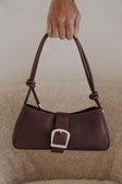 Karmella Baguette Bag - Brown