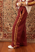 SAMPLE-Goal Pants - Maroon SABO x BRNX