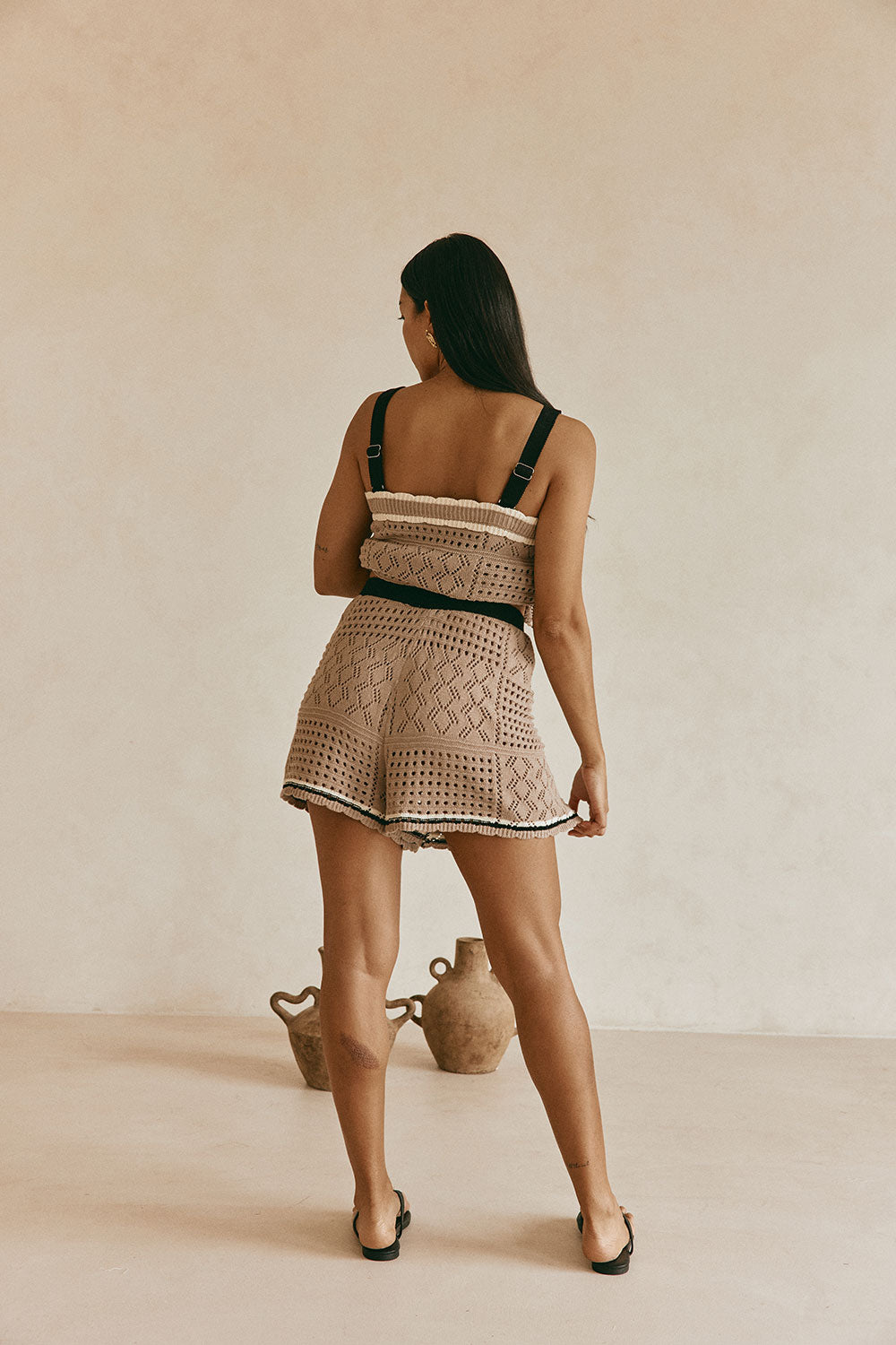 SAMPLE-Elexa Knit Shorts