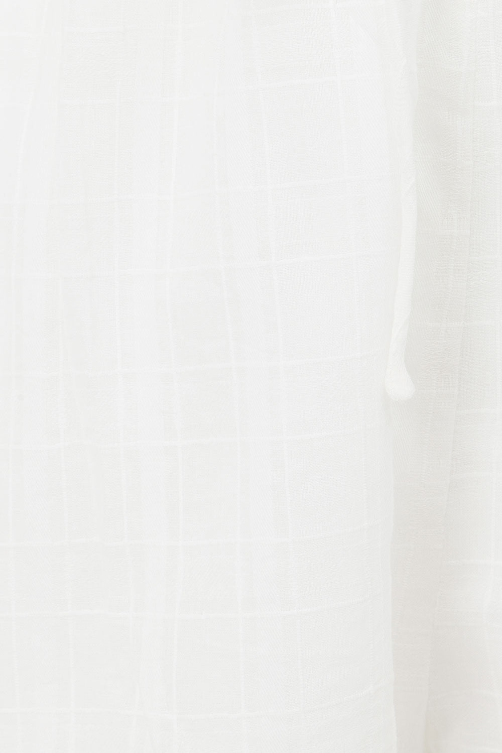 White High Waist Elastic Drawstring Hazel Shorts