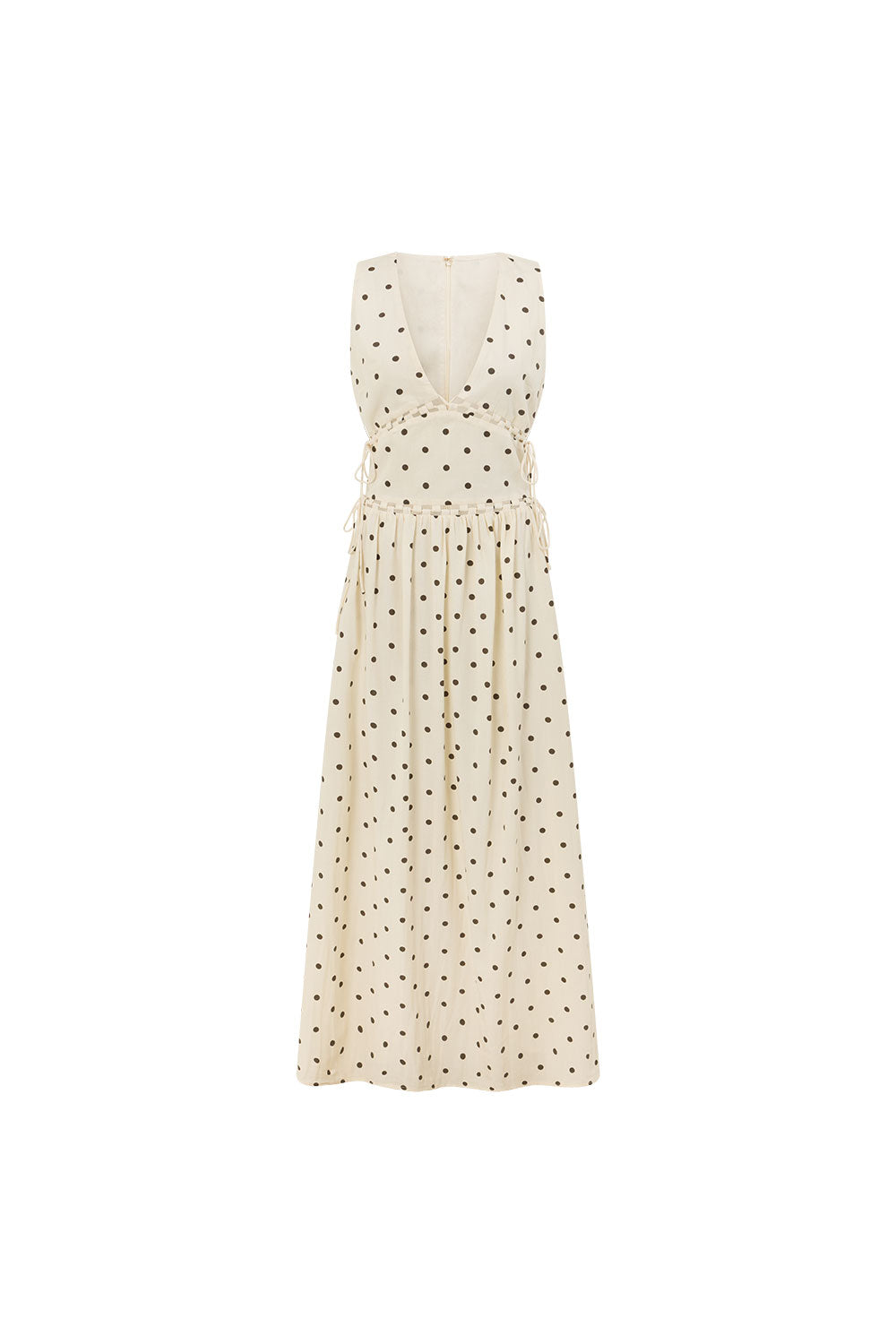 Franci Dress - Cream Speck