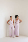 SAMPLE-Zendra Midi Dress - Lavender