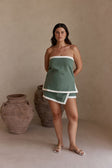 Birdie Top - Dusty Teal