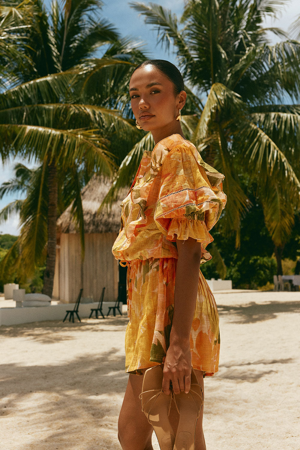 SAMPLE-Alvaro Playsuit - Tropic Muse