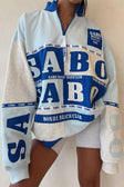 Blue Terry Oversized Vintage Bondi Sweater