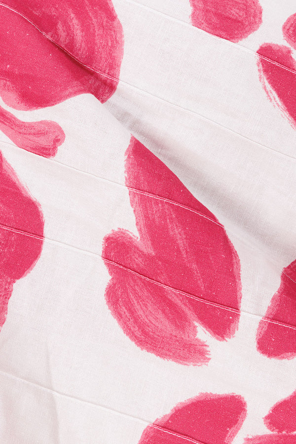 Bette Thin Strap Panelled Maxi Dress - Pink, White Ada Floral Print