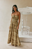 SAMPLE-Vivo Dress - Ancienne Green