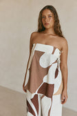 SAMPLE-Monroe Top - Sable Floral