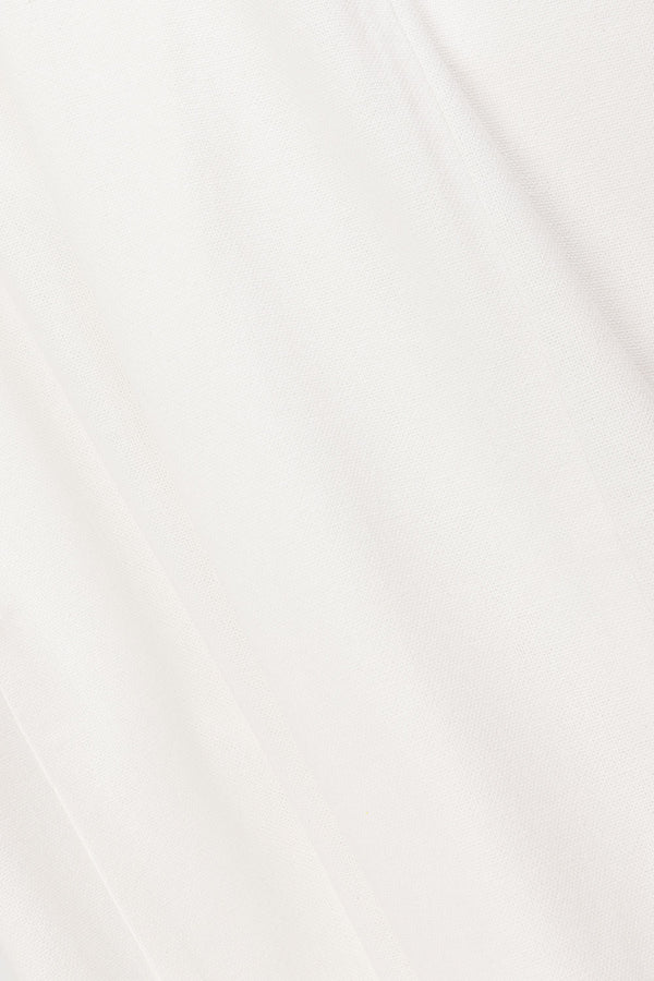 White High Waist Belt Hanoi Pants