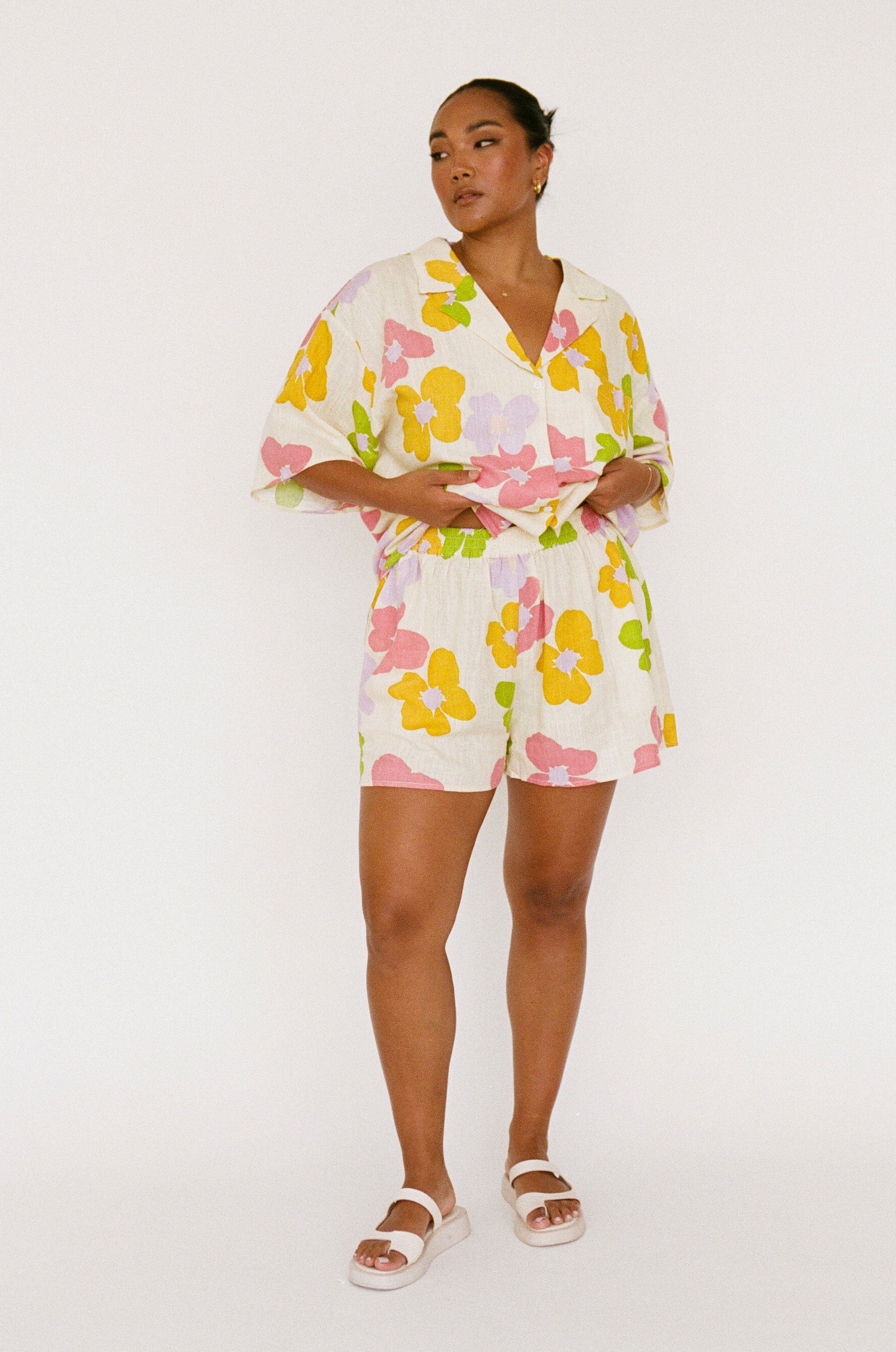 SAMPLE-Lennon Top - Tutti Daisy Floral