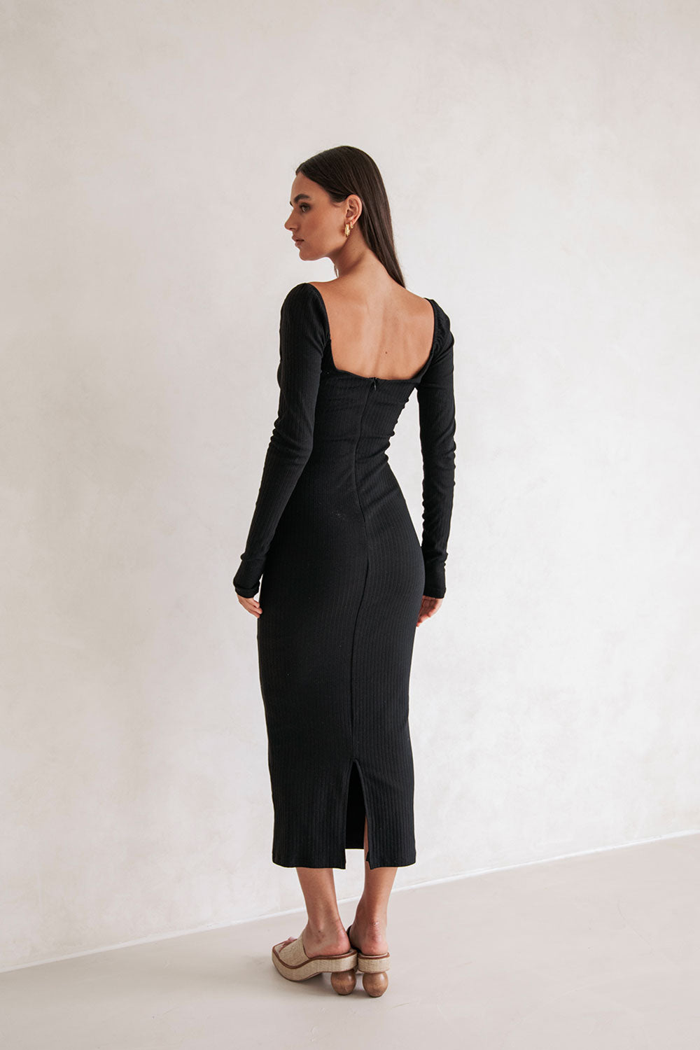 SAMPLE-Geneva Dress - Black