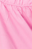 Pink Ruched Puff Sleeve Akel Top