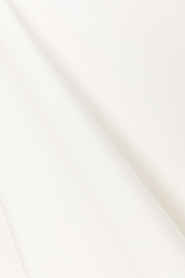 White Pleated Maxi Hailey Skirt