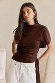 Locket Top - Chocolate