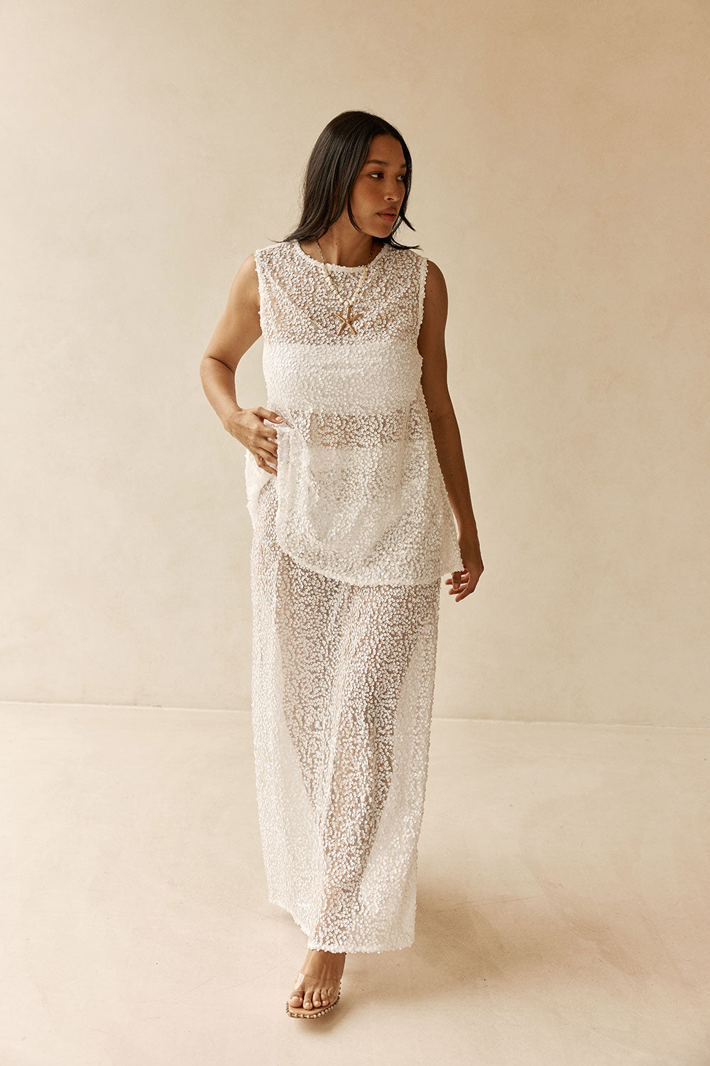 Gabbi Top - Sequin