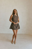 SAMPLE-Camellia Dress - Chocolate