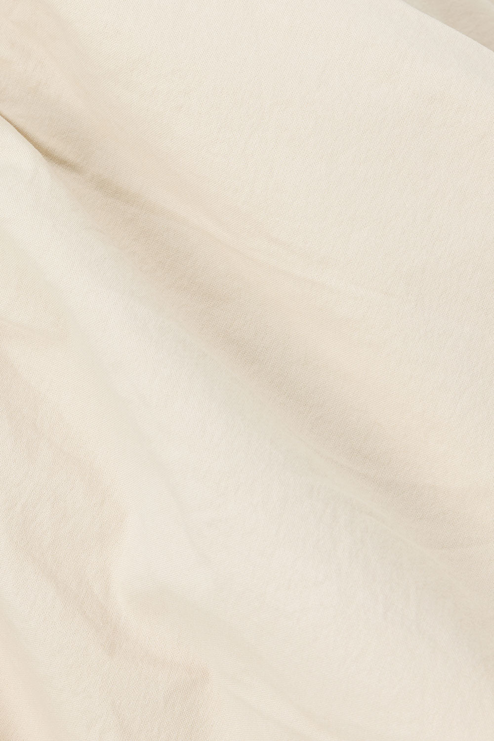 Beige Puff Sleeve Button Midi Palmer Dress