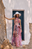 Margot Pleated Dress - Mosaica
