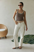 Lennie Top - Chocolate Stripe