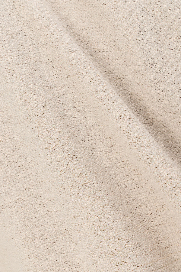 Beige Wrap Mini Kiana Dress