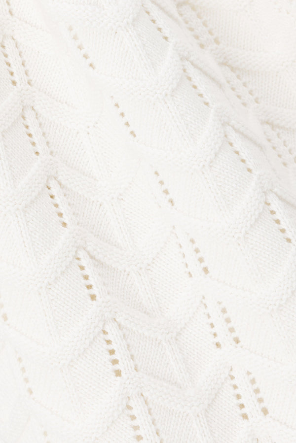 Kimmy Knit Maxi Skirt - White