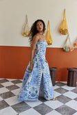 SAMPLE-Aliza Dress - Palais Blue