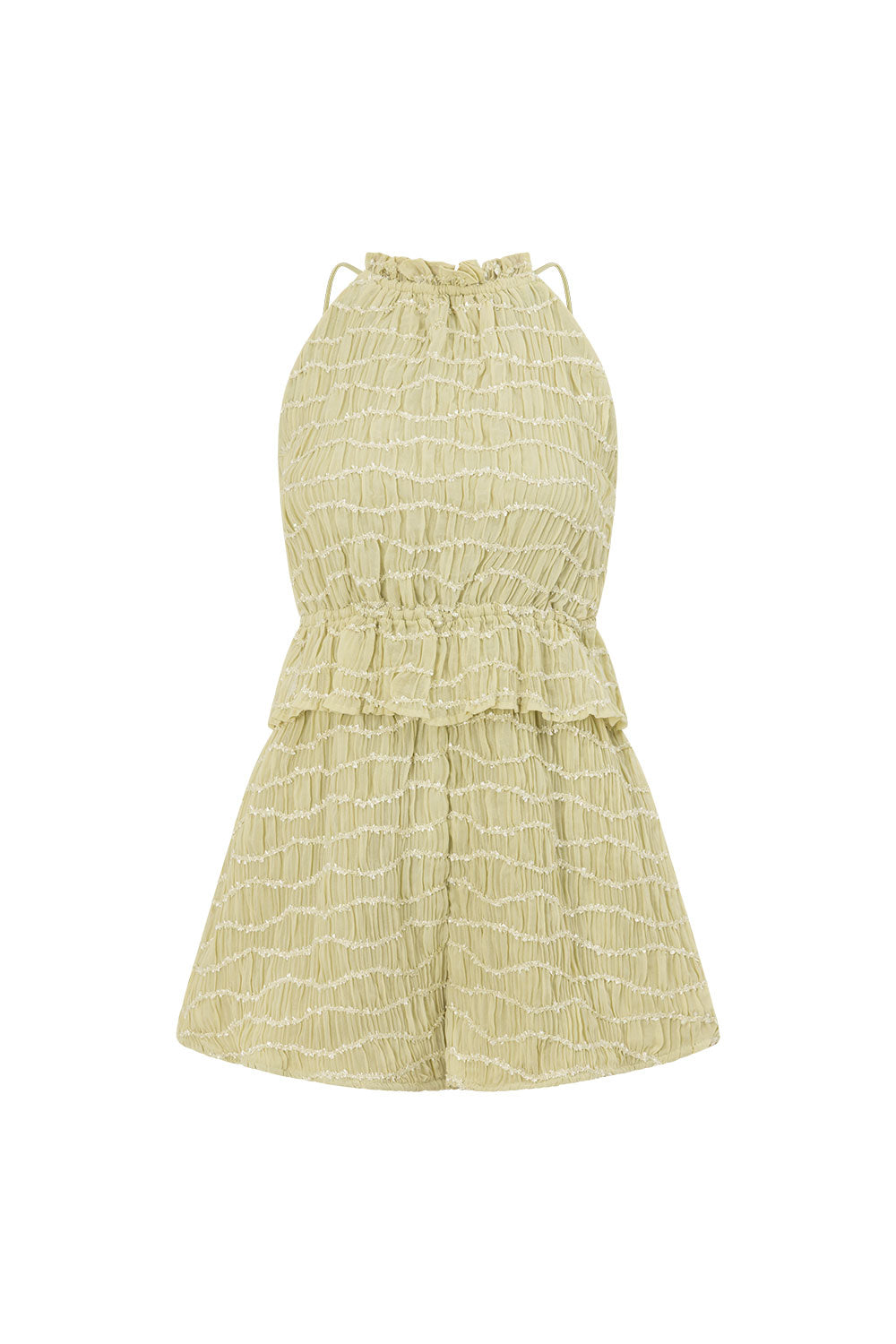SAMPLE-Adira Playsuit - Lime