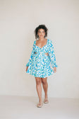 SAMPLE-Backless Florian Dress - Brushed Floral