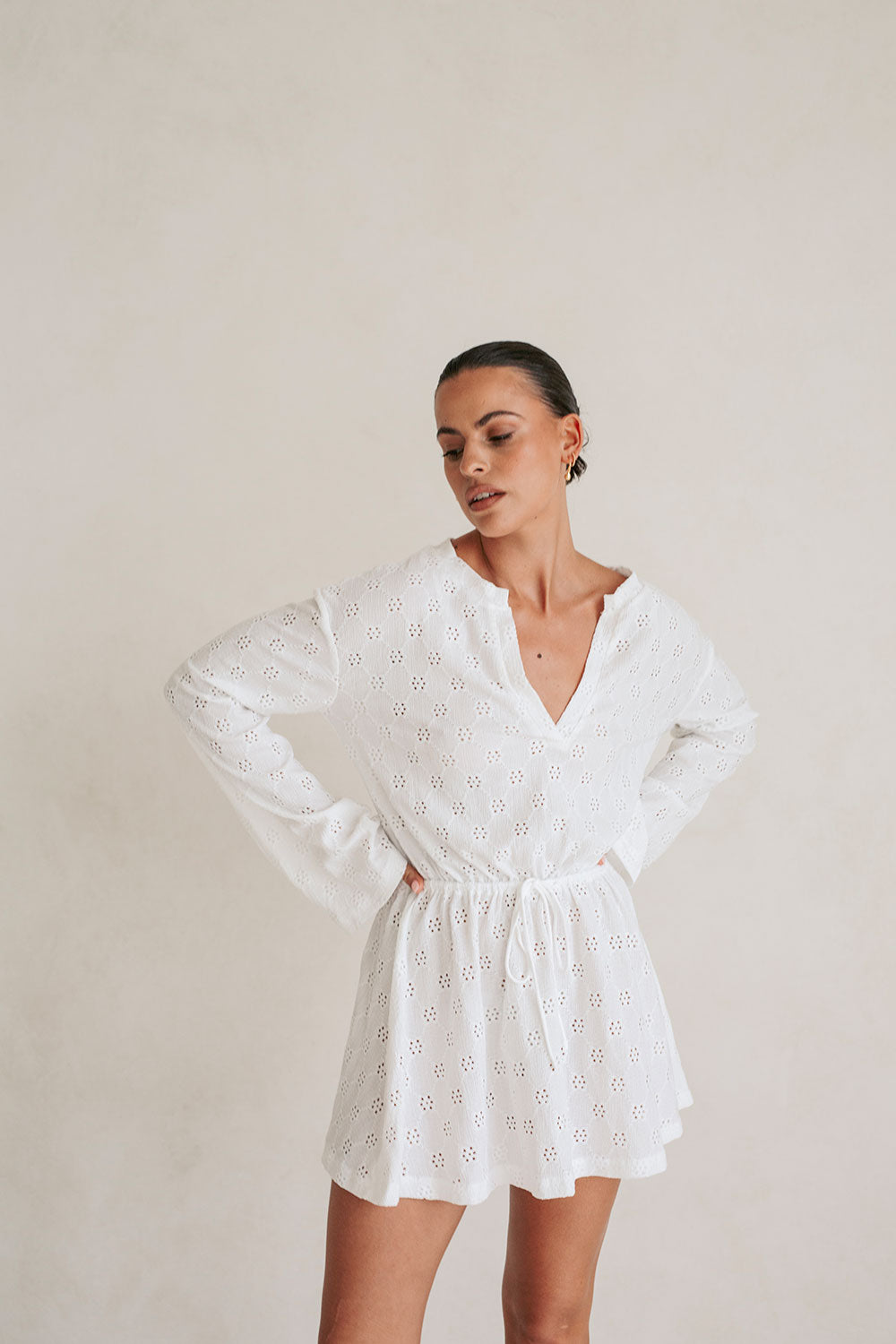 Berkley Mini Dress - White