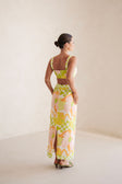 SAMPLE-Everett Dress - Checker Floral