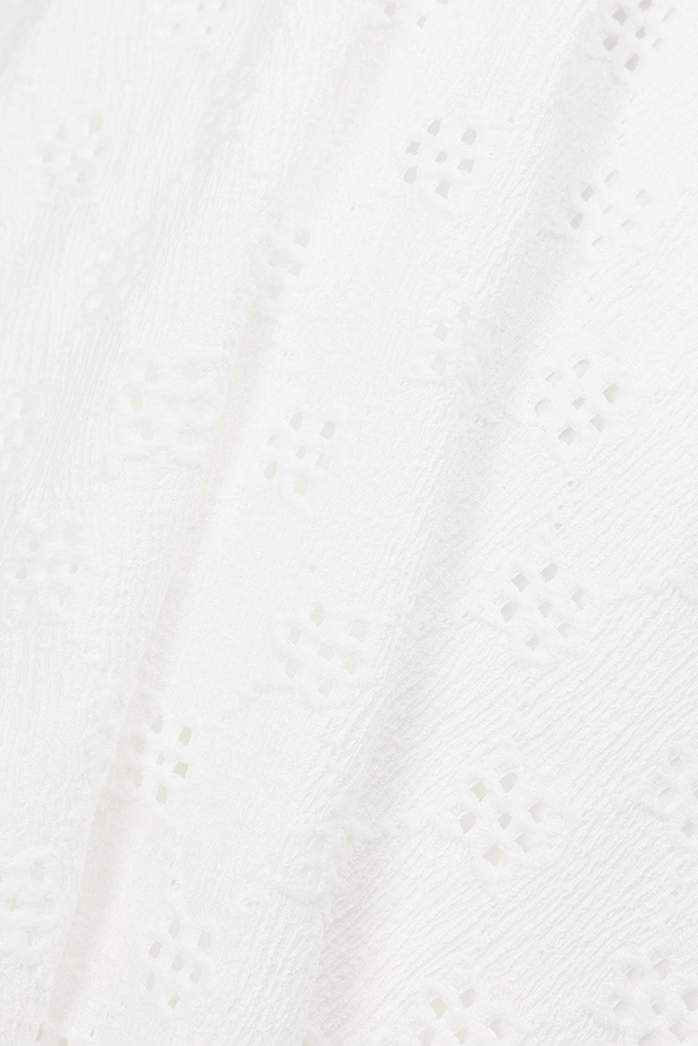 White Elastic Gathered Strapless Ellira Top