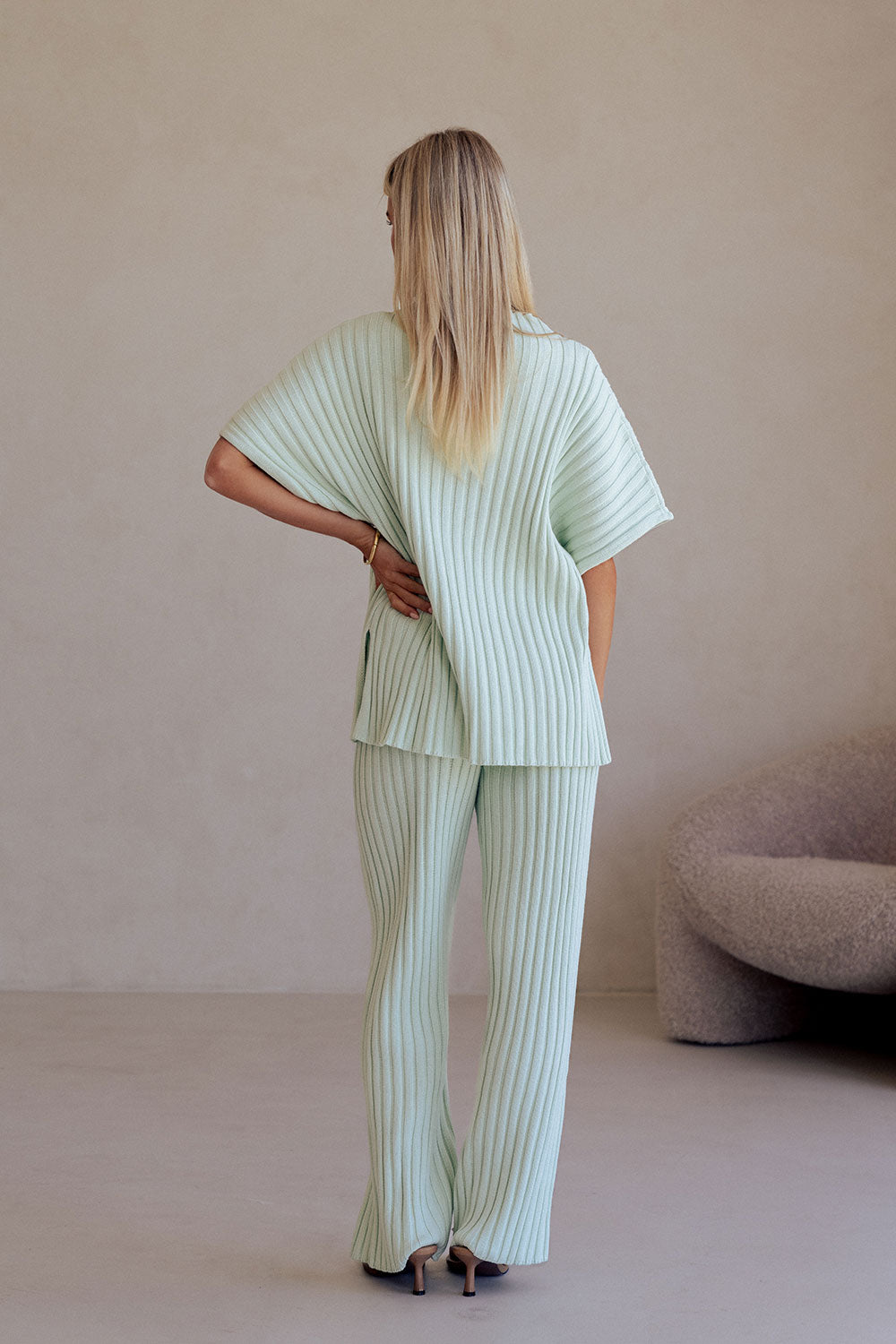 SAMPLE-Celine Pants - Mint