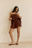 Hazel Shorts - Chocolate