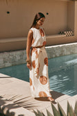 Cream Nomisma Sea Shell Print Maxi Millie Dress