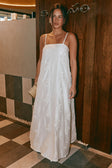SAMPLE-Melena Dress - Beige Flower